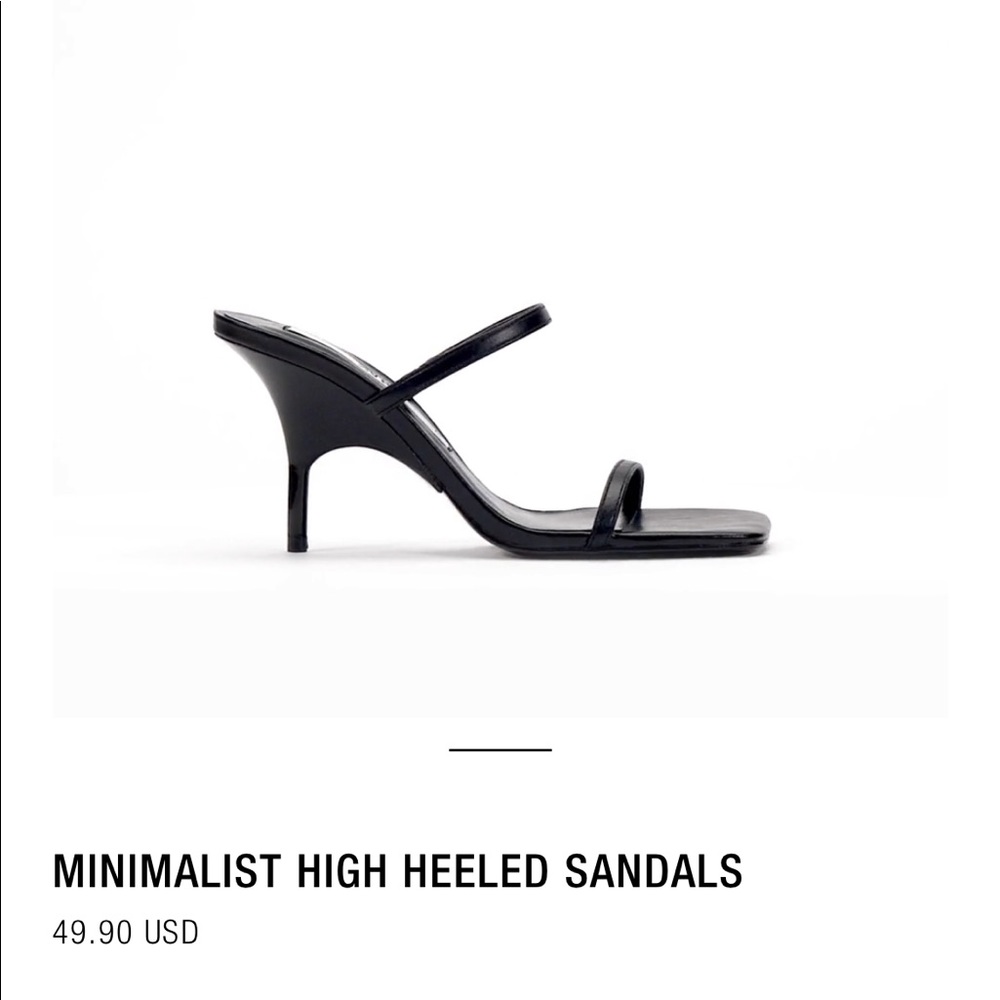 📞📞L👀KING FOR THESE ZARA HEELS 6.5USA=37 EURO📞📞